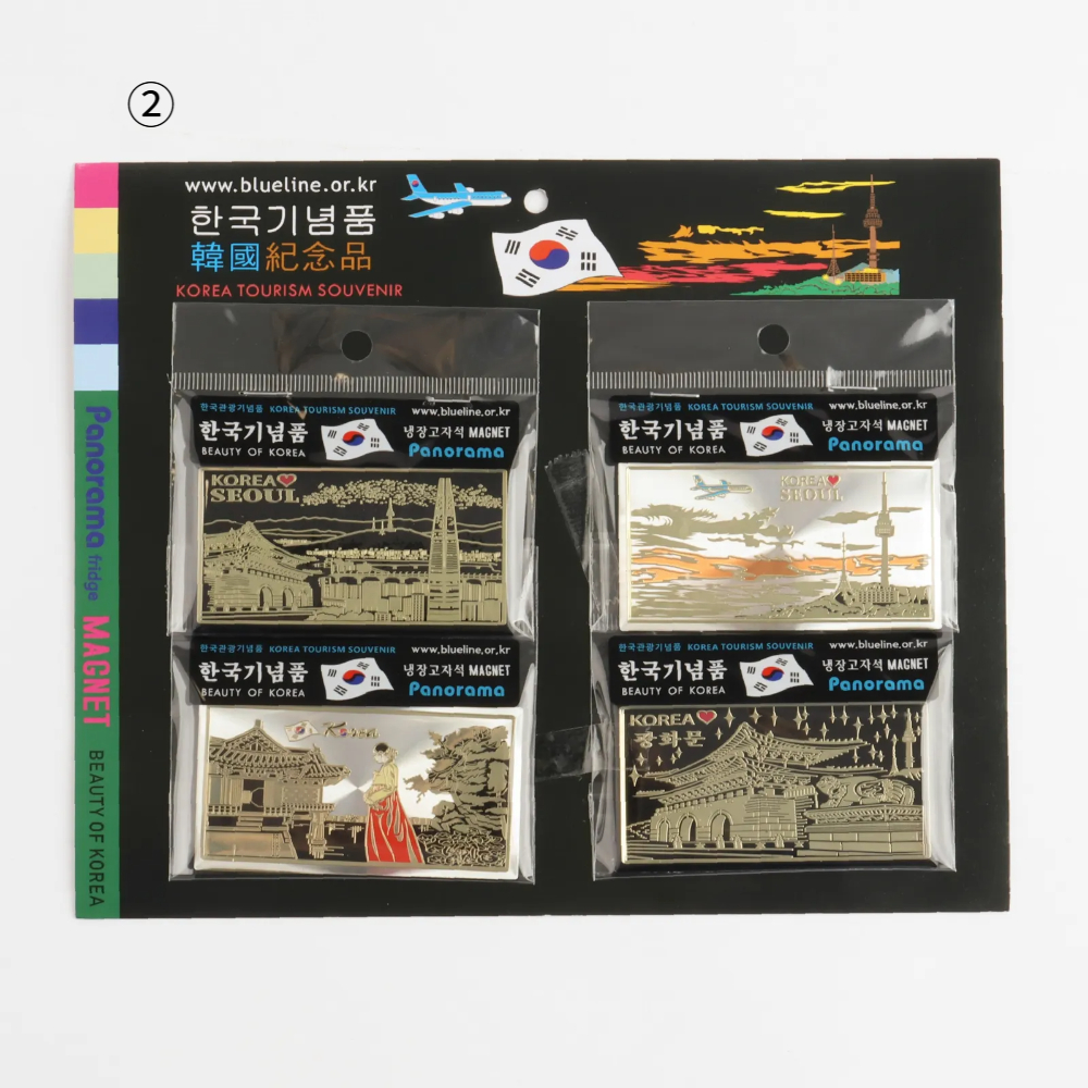 민예 선물용 냉장고 자석5종 키링 1종(556512) - 상세 이미지 2