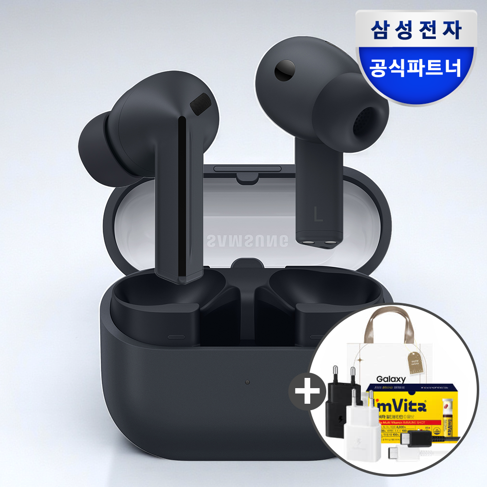 삼성전자 갤럭시 버즈3 FE 무선 블루투스 이어폰 ANC SM-R420N 블랙 제품 이미지