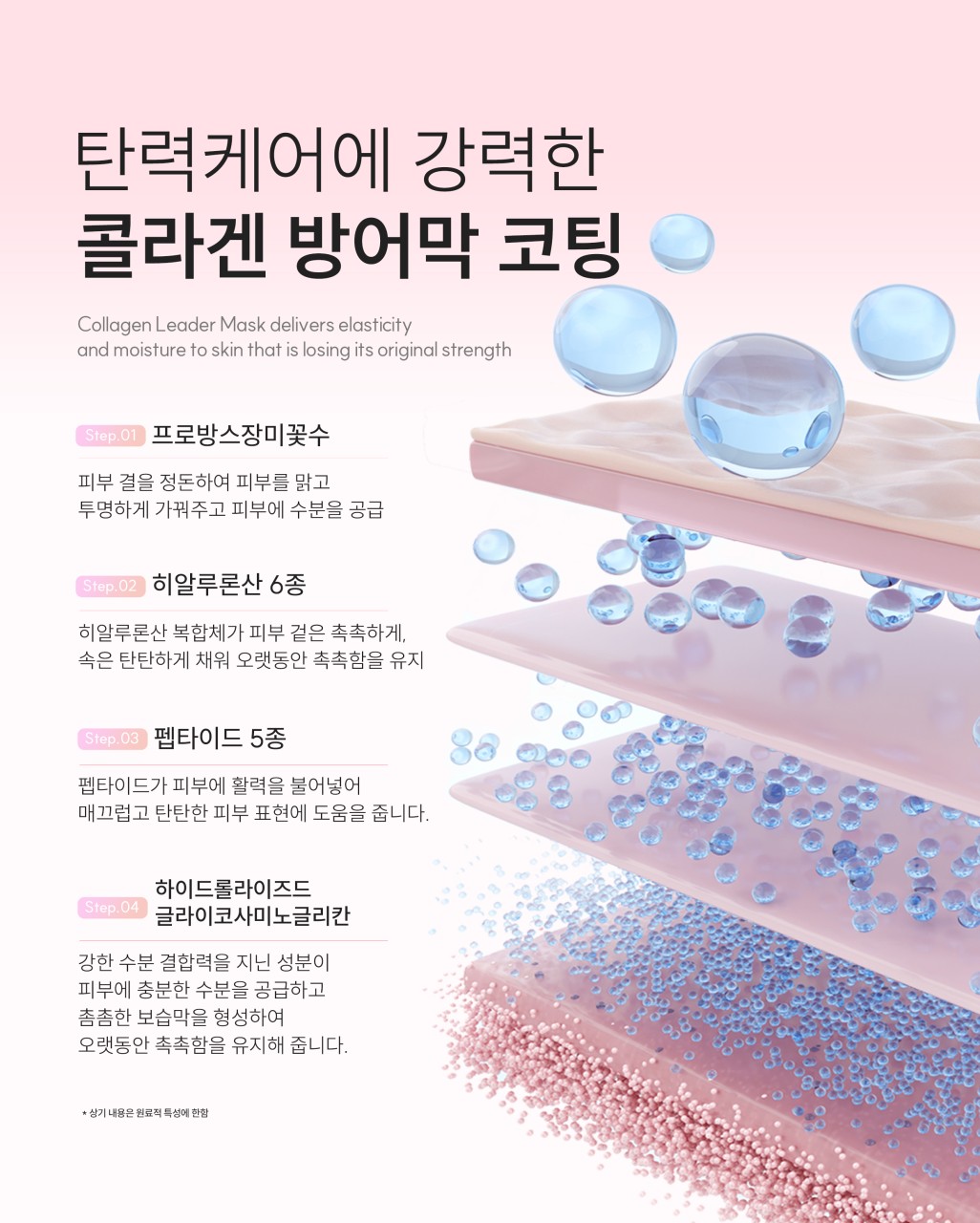 상떼 콜라겐 리더 마스크 10매 1박스 탄력 겔마스크팩 미백 - 상세 이미지 5
