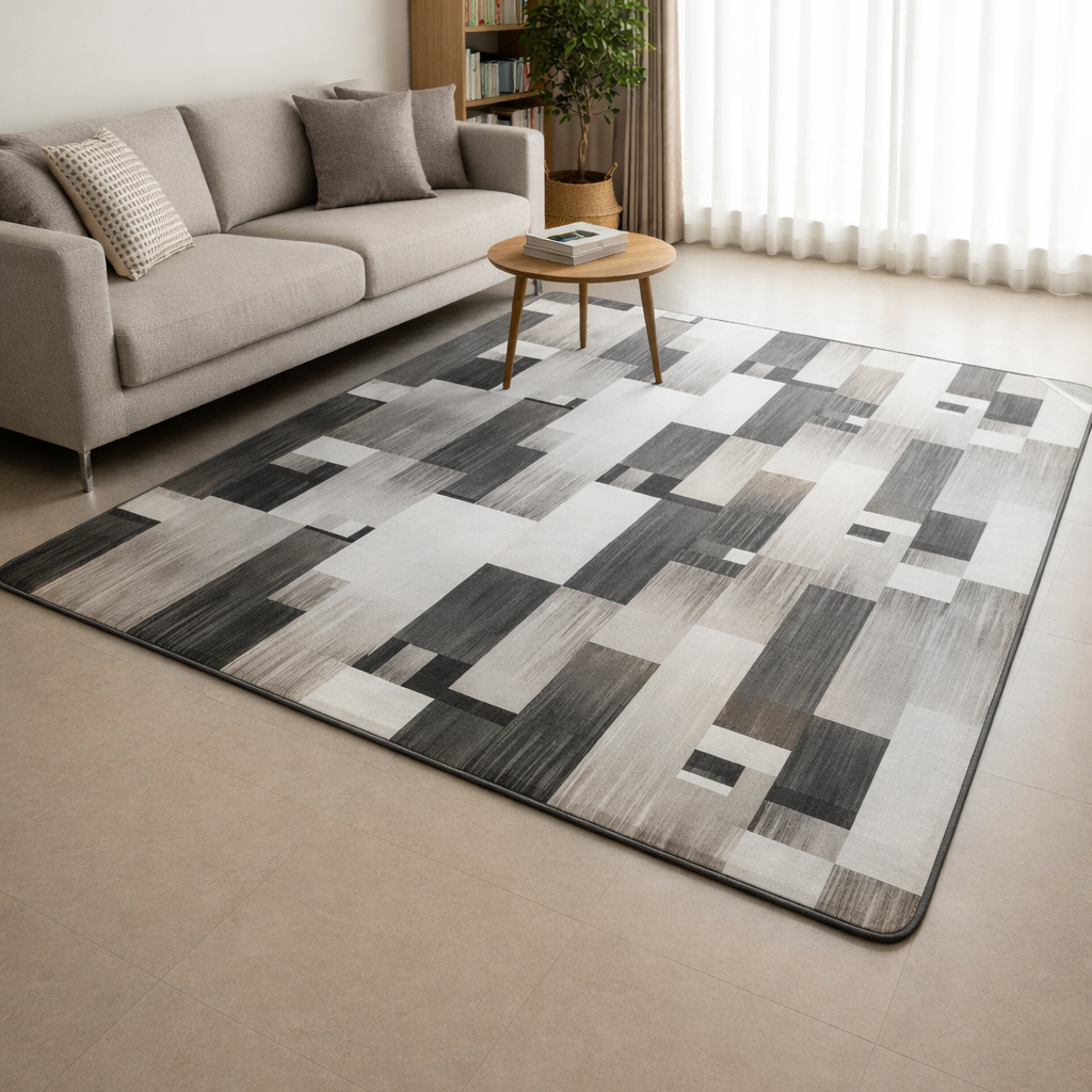 신일전기장판 탄소매트 EMF 전자파없는 아기 점보 거실, 270x183, 그레이