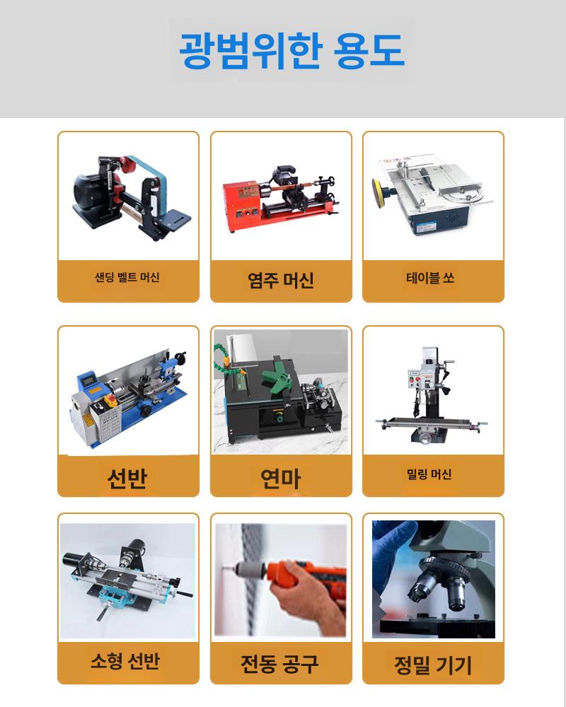 산업용 속도조절 모터 단상 양방향 피스톤 속도 비동기 감속기 - 상세 이미지 4