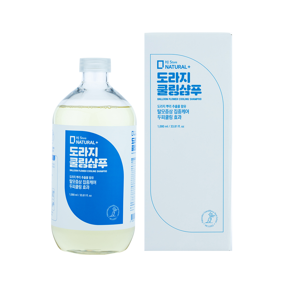 내추럴 플러스 도라지 쿨링샴푸 - 상품 이미지