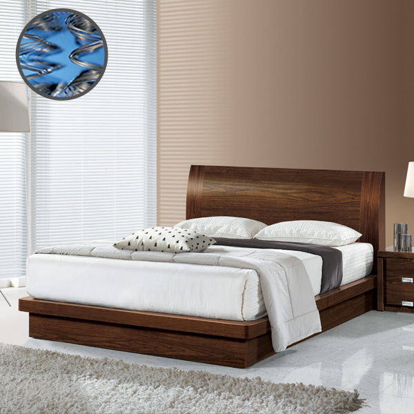 장인가구 네오 평상형 기본 부부 안방 퀸 침대 프레임 Q 컴포트본넬