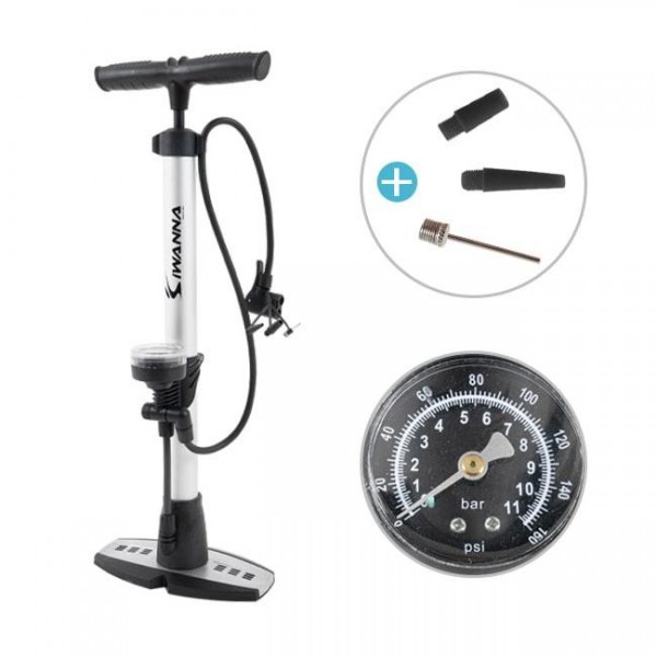 게이지 펌프 아이워너 공기주입기 게이지공기주입기 자전거펌프 STT 바퀴펌프 게이지펌프 - 상품 이미지