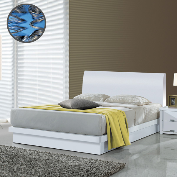 장인가구 네오 평상형 기본 부부 안방 퀸 침대 프레임 Q 컴포트본넬