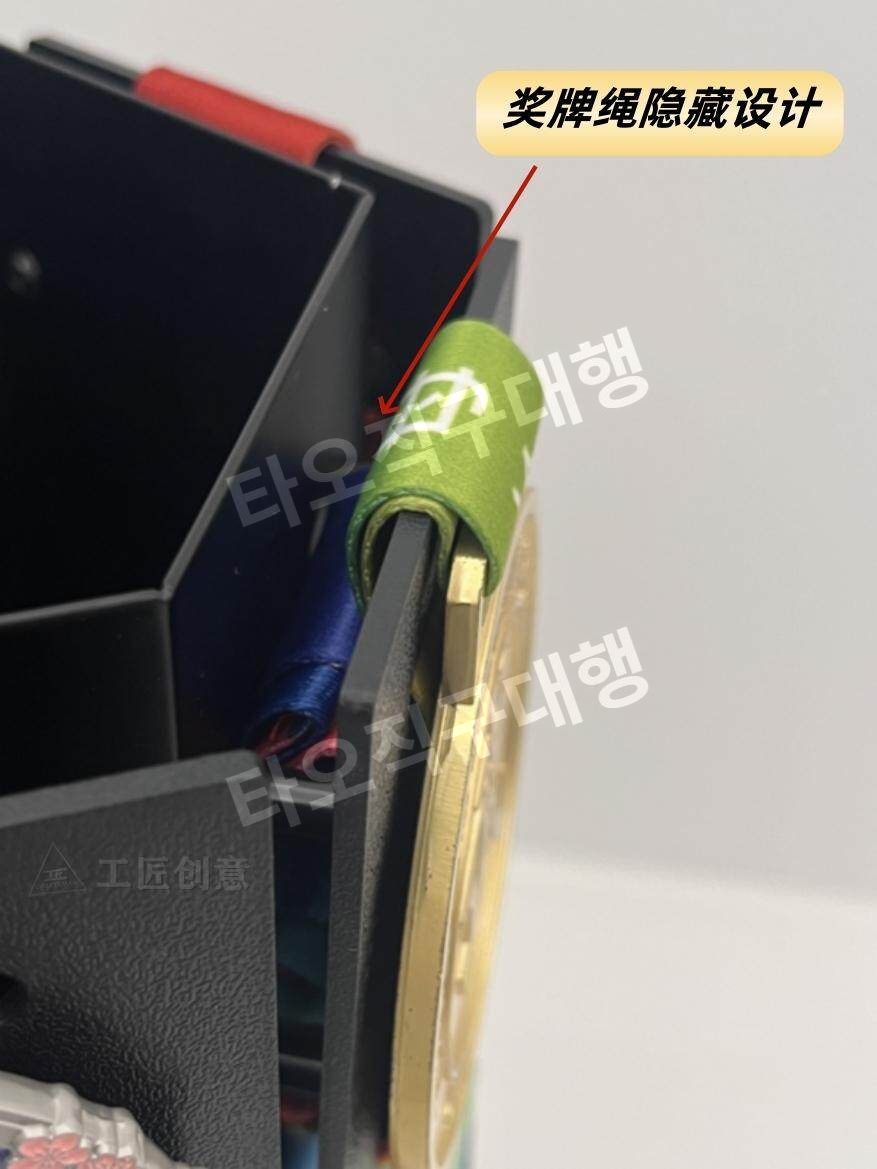 마라톤메달거치대 스포츠 메달보관 태권도 장식대 정리 메달걸이 진열대 디스플레이 - 상세 이미지 4