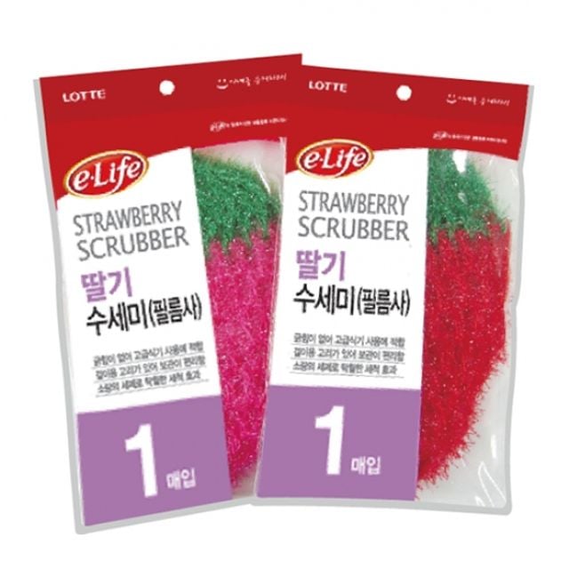 손뜨개수세미 천수세미 망사수세미 반짝이수세미 폴리 - 상품 이미지