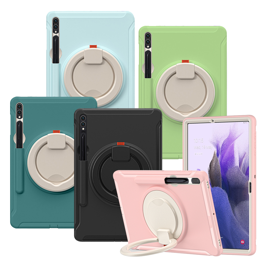 갤럭시탭 S10플러스 갤럭시탭 S9+ 케이스 커버 범퍼 마카롱 아머 - 메인 이미지