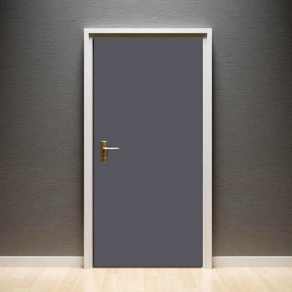 현관 시트지 방문 포인트 리폼 필름 다크그레이 1+1 - 메인 이미지