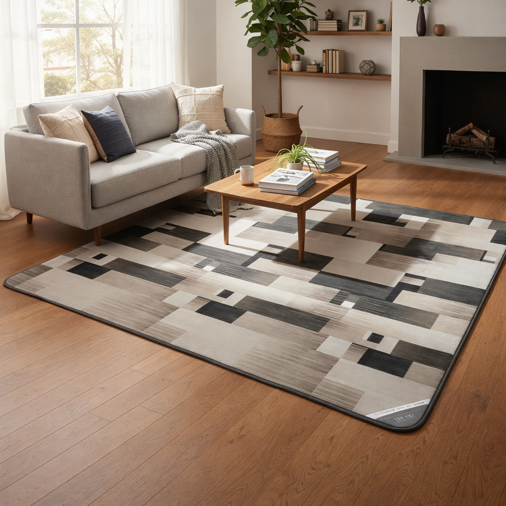 신일전기장판 탄소매트 EMF 전자파없는 아기 점보 거실, 270x183, 그레이