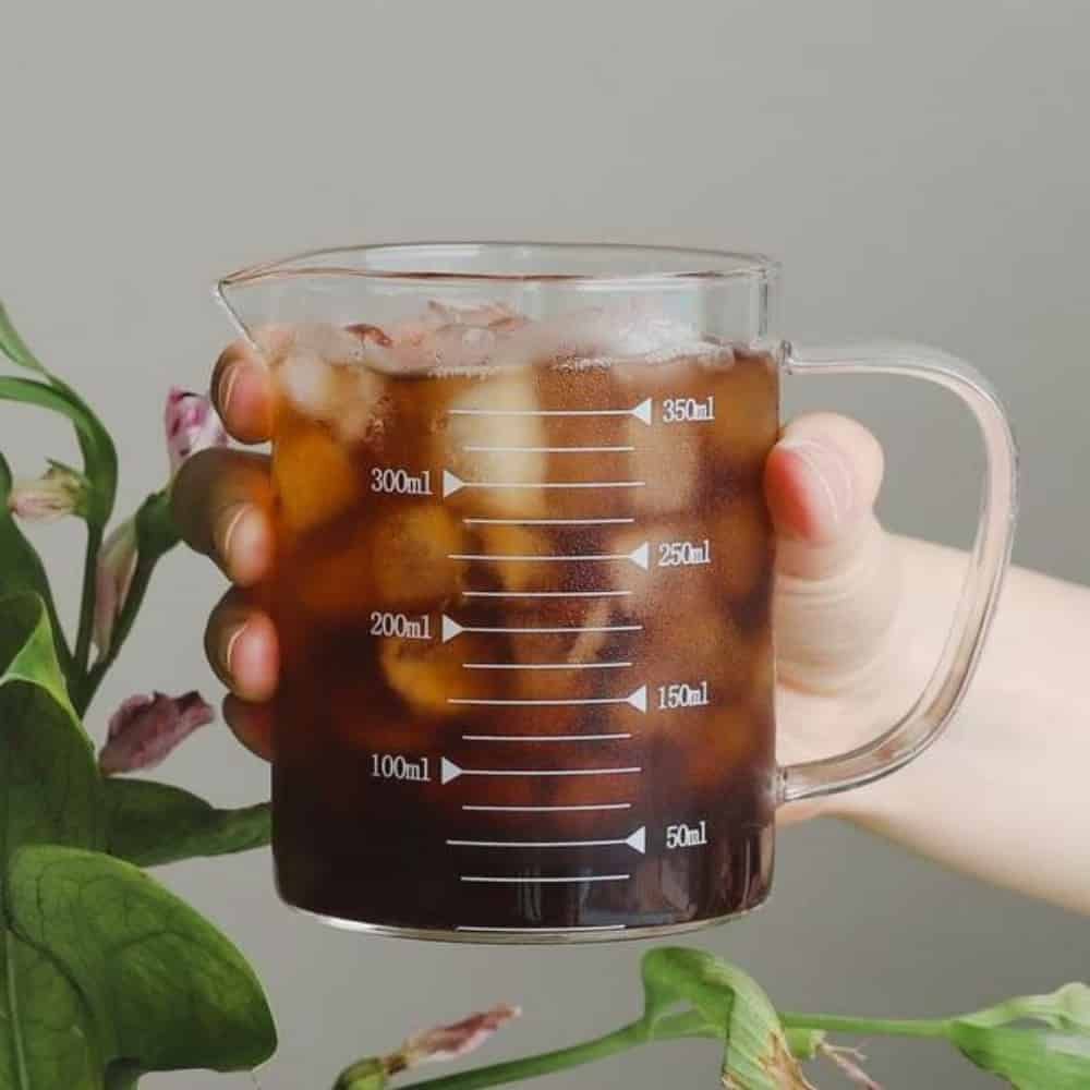 제빵계량컵 베이킹컵 내열유리 계량컵 350ml - 상품 이미지