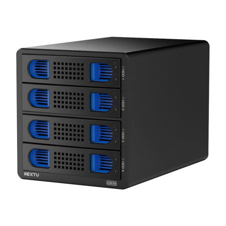 924TC USB-C타입 4베이 80TB 지원 DAS 외장하드 데이타 스토리지 최대 10Gbps 속도지원 Gen 2