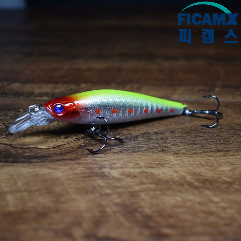 90mm 8.5g 배스미노우 싱킹 쏘가리미노우 배스루어 베스 - 상세 이미지 2
