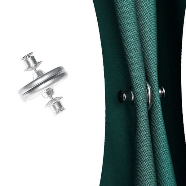 고정 커튼 자석 버클 원형 커튼 마그네틱 클립 17mm 20mm