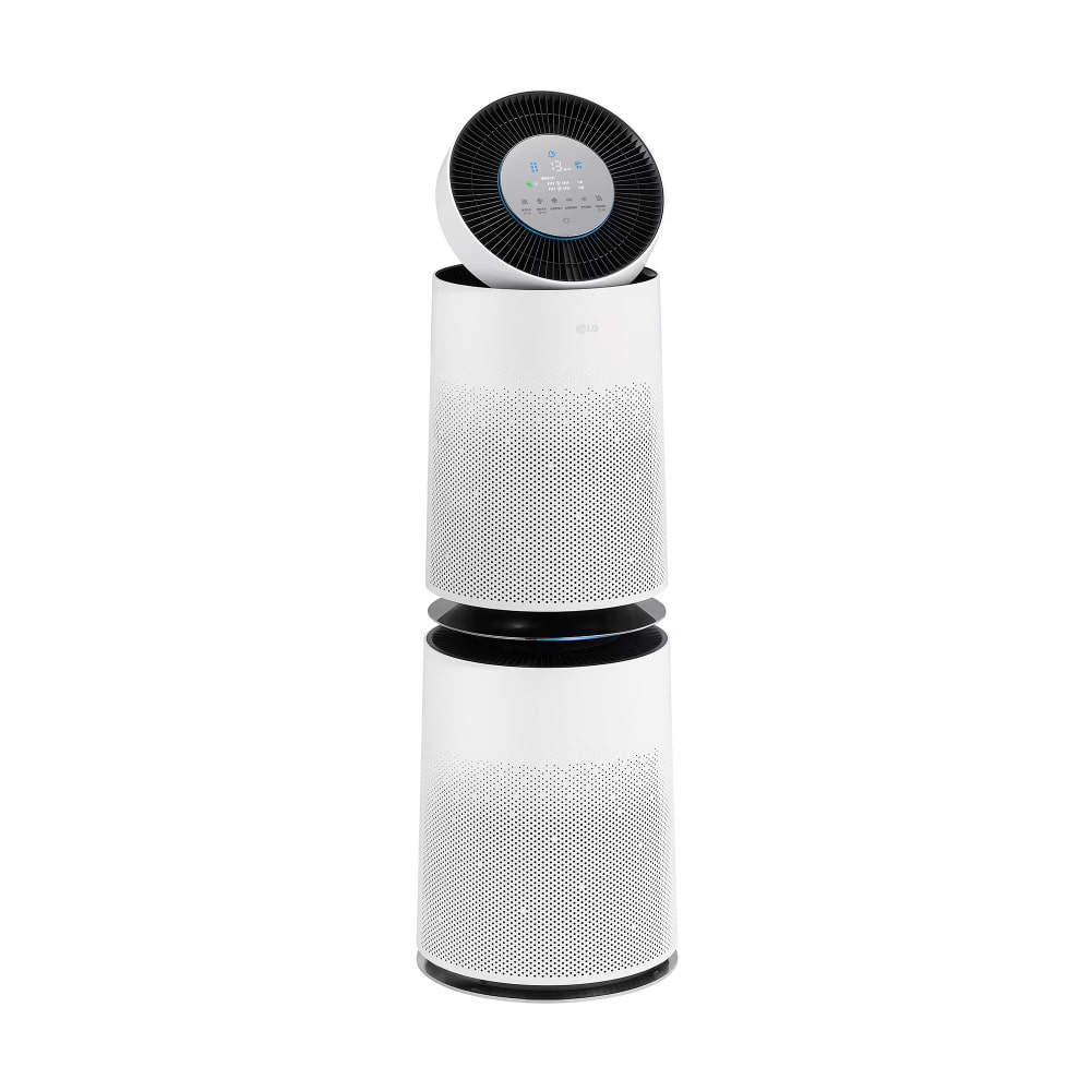 LG 퓨리케어 AI 360 공기청정기 + LG 휘센 오브제컬렉션 제습기 (AS285DWWC + DQ214MEGA) - 상세 이미지 4