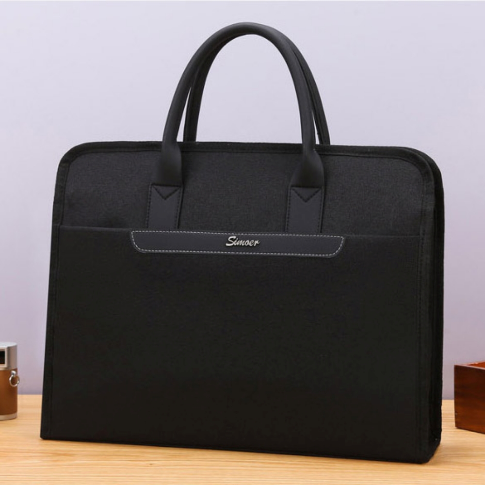 깔끔 모던 비지니즈 서류 회의 출퇴근 심플 가방 - 상품 이미지