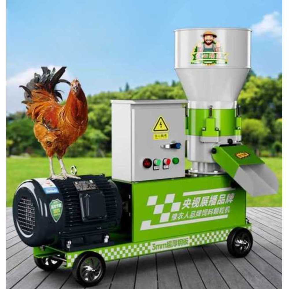사료 펠렛 기계 자동 압축 생산 업소용 장비 시스템 135형 220-380V 5.5kW - 상세 이미지 2