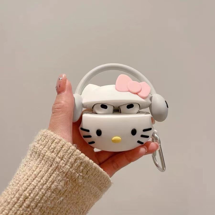 에어팟 실리콘 케이스 1 2세대 프로 4세대 보호 커버 애플 이어폰 액세서리 AirPods Pro 3 2025년 KT 고양이 클립 포함 - 상세 이미지 4