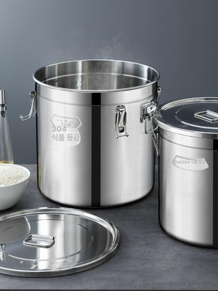 발효통 100L 양조 와인 효소 김치 밀폐통 저장용 원형 대용량 - 상세 이미지 4