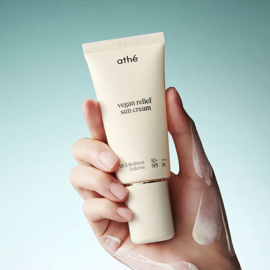 아떼 비건 릴리프 무기자차 선크림 50ml SPF50+ PA++++