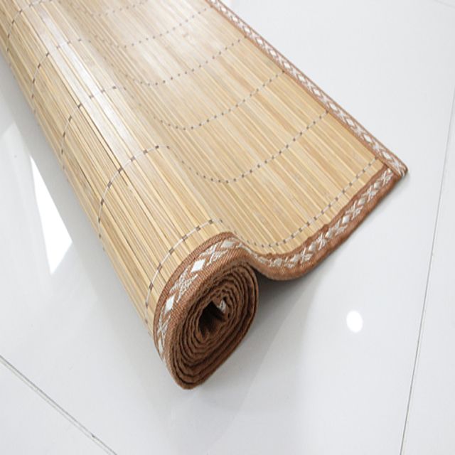 오크스틱 대나무자리(브라운) 중형 90X180cm - 메인 이미지