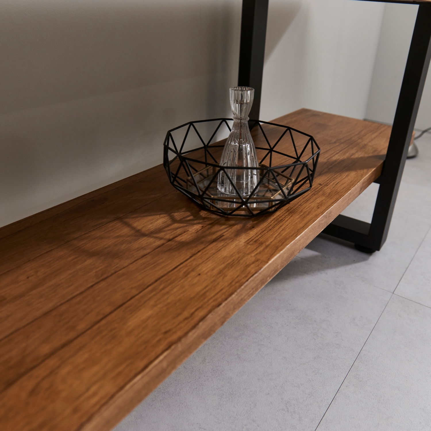 노스포트 참죽 북유럽 원목거실장 티비다이 TV거실장 1500, 월넛