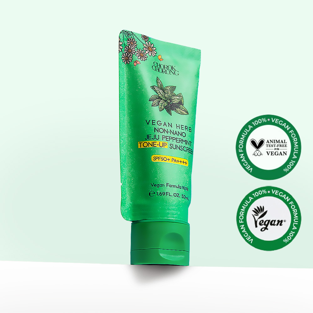 비건 무기자차 눈시림 없는 논나노 자외선 톤업 선크림 SPF50+ PA++++ - 상품 이미지