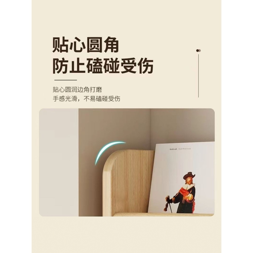좁은 책장 서재선반 조립식 거실 원룸 조립 철제 만화 사무실 - 상세 이미지 4