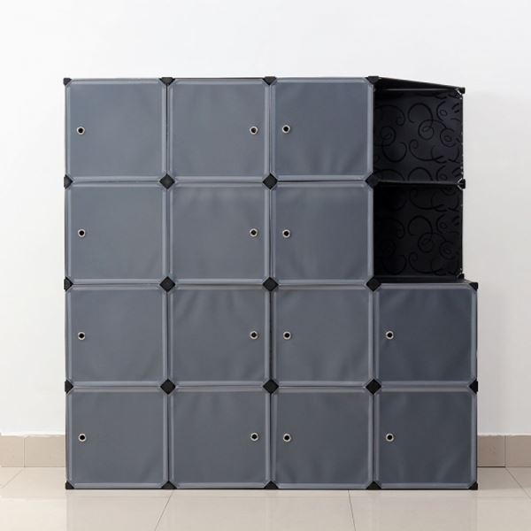 선반 DIY 수납장 조립옷장 140x140cm 복합 - 상품 이미지