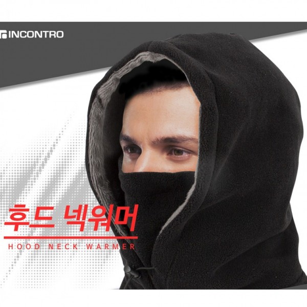 등산 핫 후드넥워머 오토바이 커버 모자 패션 고급 필수품 페이스 바라클라바 겨울 동산 복면 - 상품 이미지