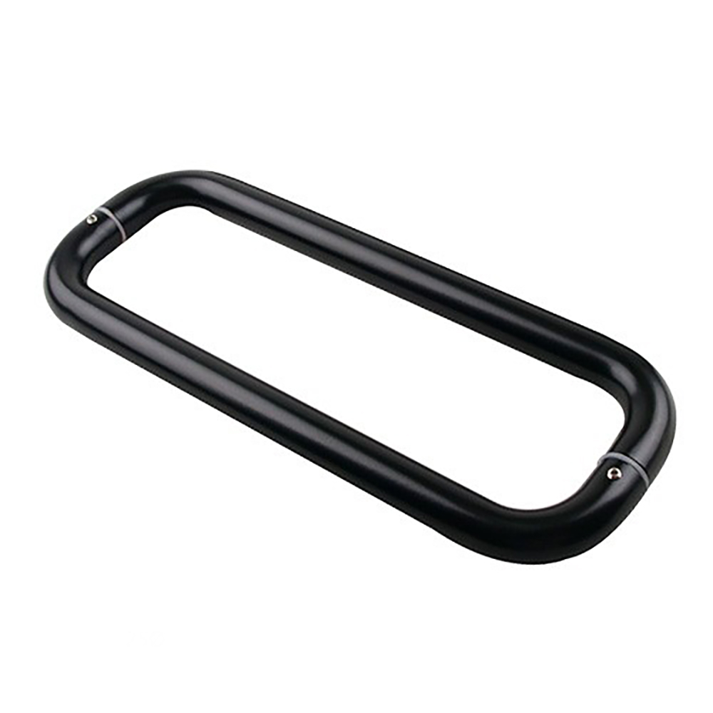 VCB 강화도어손잡이 원형마주 184-3 흑색340P - 상품 이미지