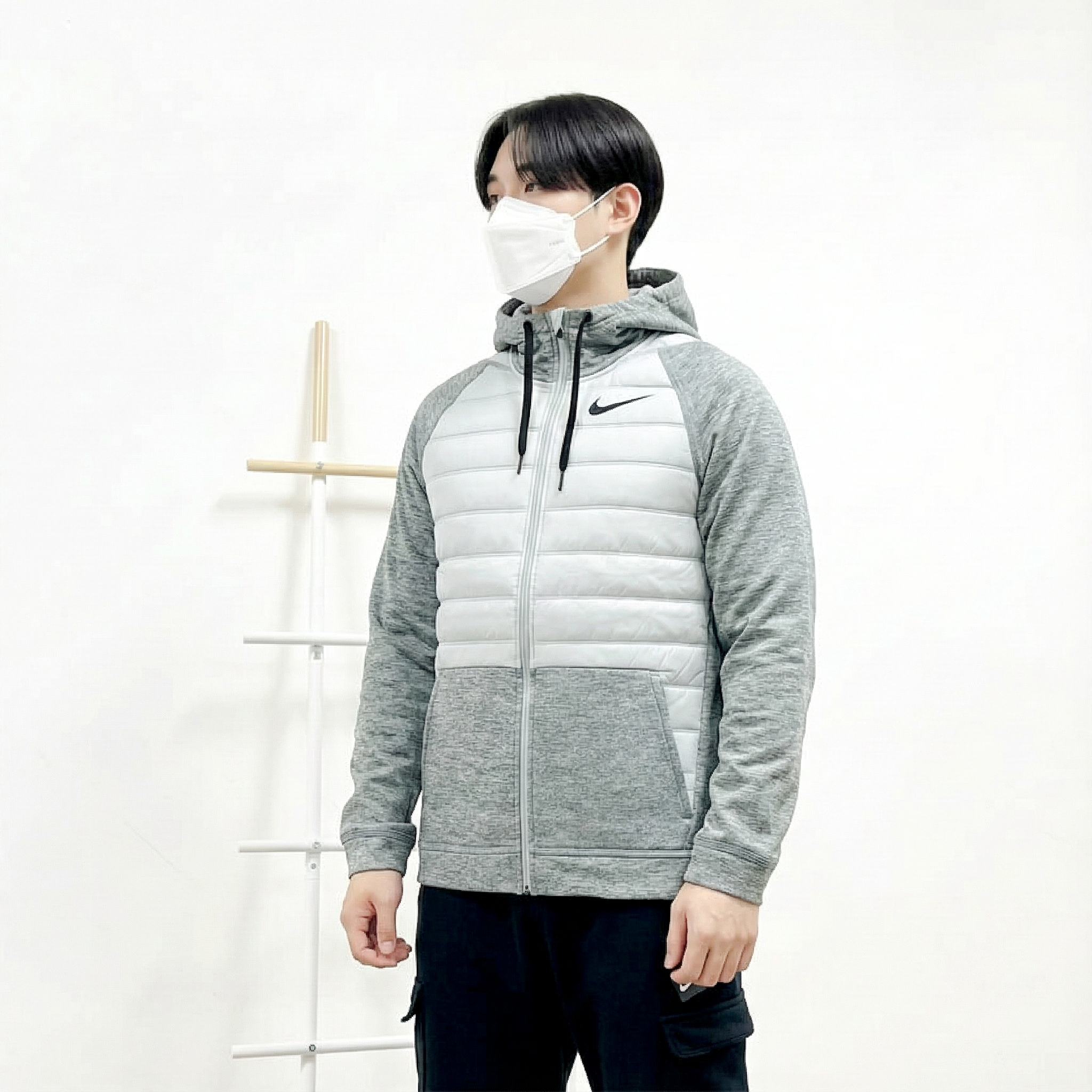 [창고정리] 나이키 후드 집업 남자 트레이닝 러닝 경량패딩 퀄팅 자켓 점퍼 CZ4343-063