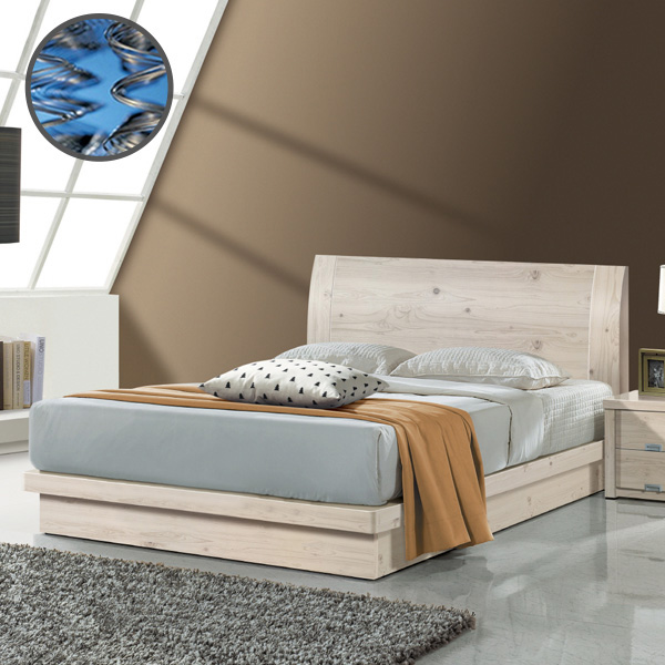 장인가구 네오 평상형 기본 부부 안방 퀸 침대 프레임 Q 컴포트본넬