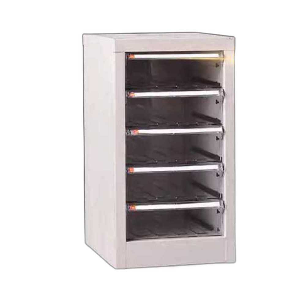 서류 서랍장 A4 파일 수납함 사무용 문서 정리 보관함 0.8mm 5단 1열 - 상품 이미지
