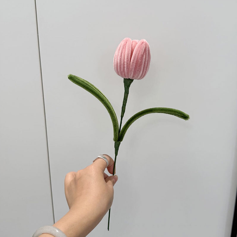 모루꽃다발완제품 한송이 1+1 꽃꾸 기념일 조화 이미지 7