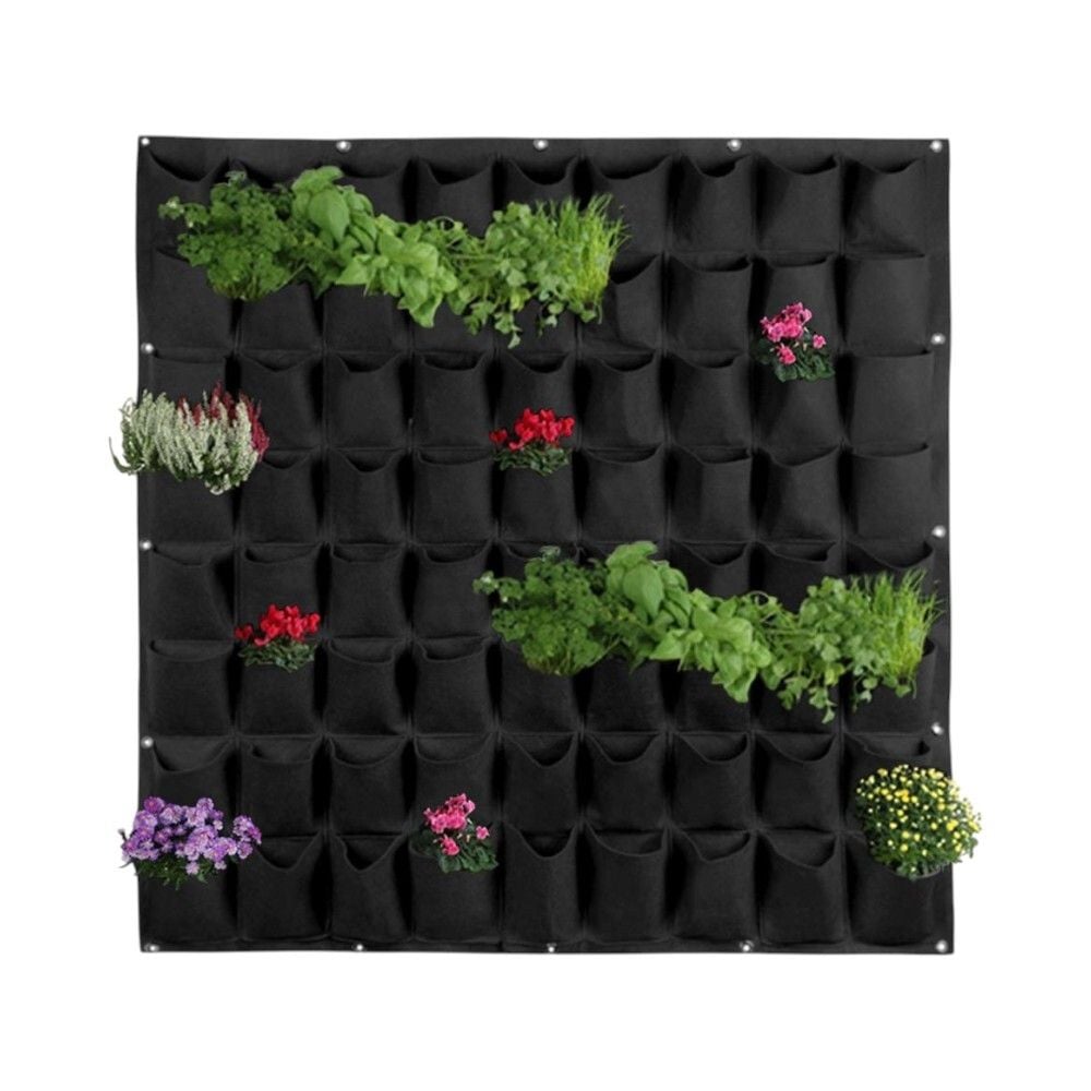 행잉 부직포 화분 (100x100cm 72포켓) DK70 - 메인 이미지