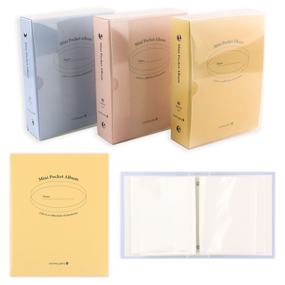 모닝글로리 미니 포켓 앨범 1단 3X5 랜덤1개 - 메인 이미지