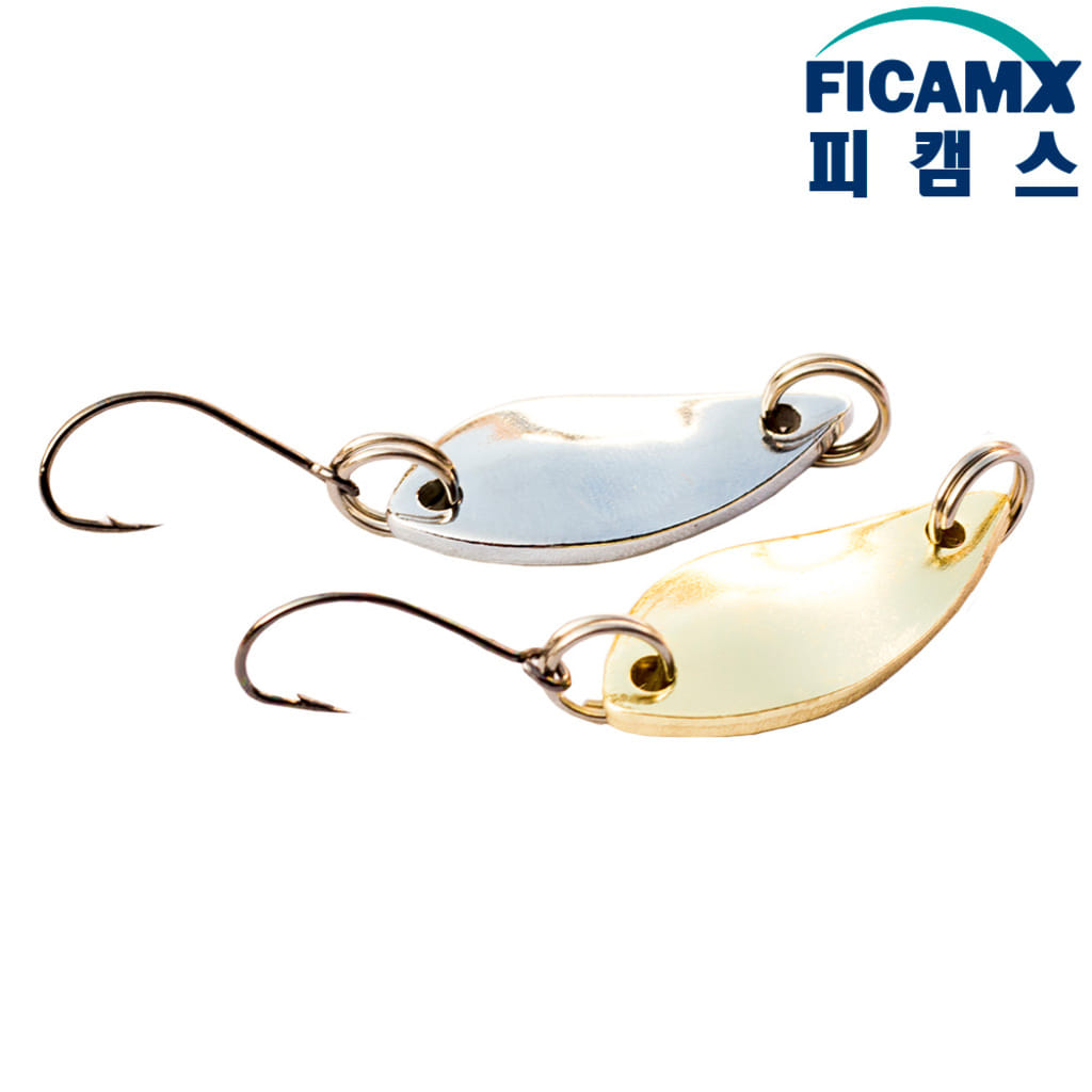 12종 마이크로 스푼 세트 송어스푼 루어낚시 쏘가리 꺽지스푼 - 상세 이미지 3