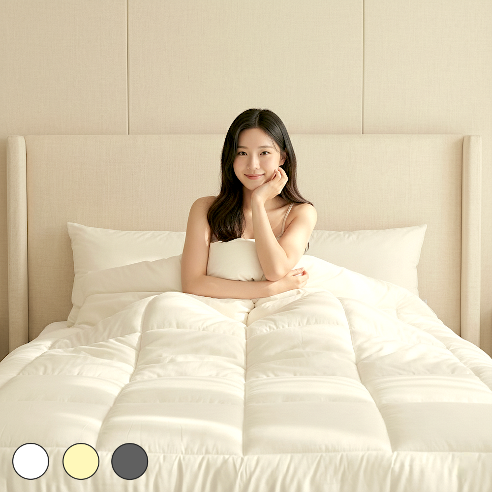 호텔 사계절 차렵이불 피그먼트 고급 간절기 이불 먼지없는 구름 봄 이불 SS