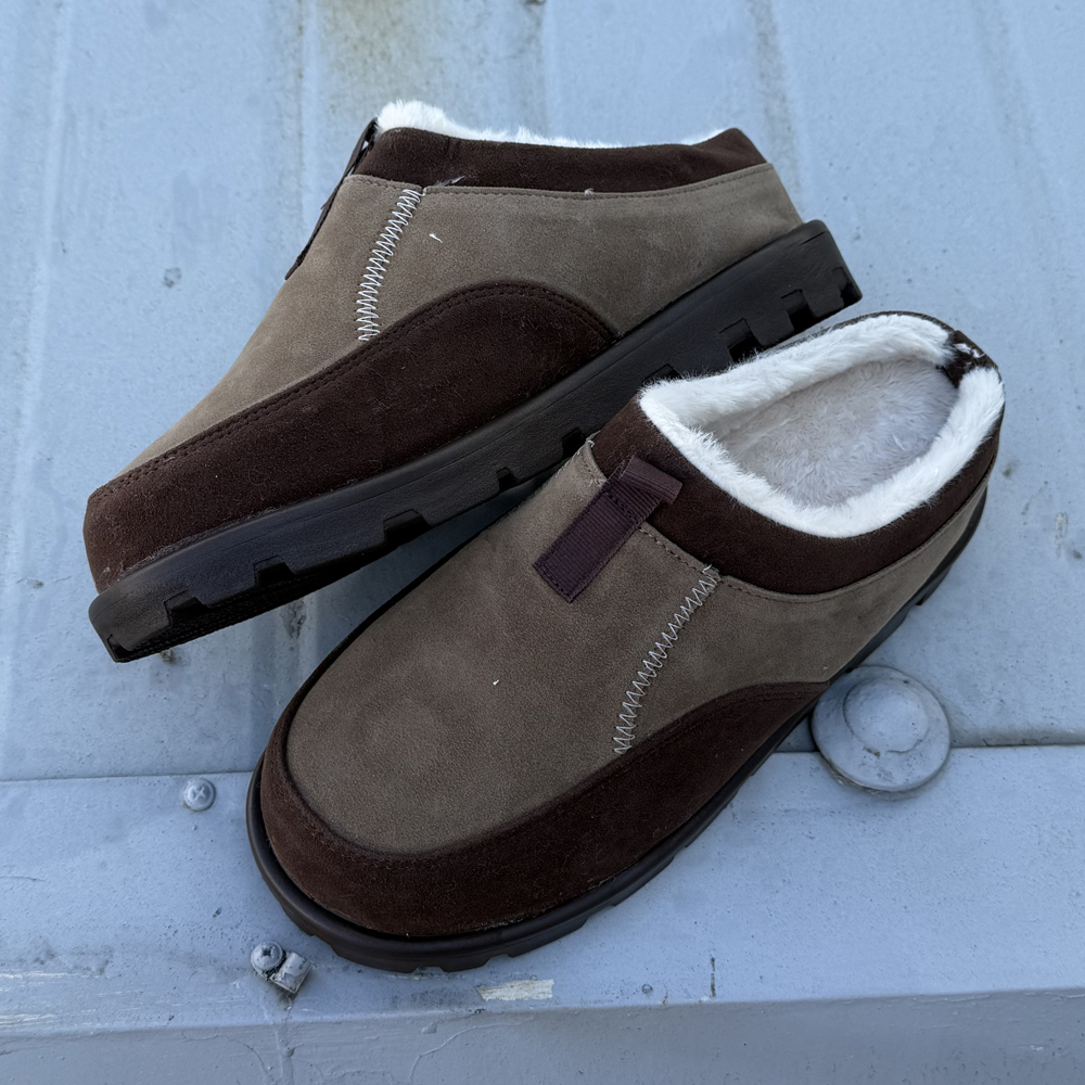 키높이 발편한 블로퍼 가을 따뜻한 겨울 양털 5cm - 상품 이미지