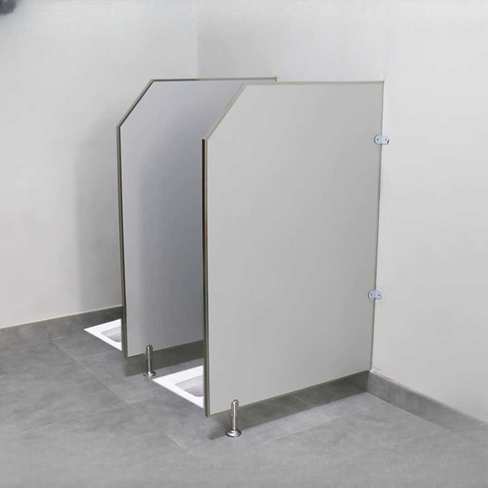화장실 소변기 칸막이 위생 공간 프라이버시 패널 80x120cm 알루미늄 - 상세 이미지 3