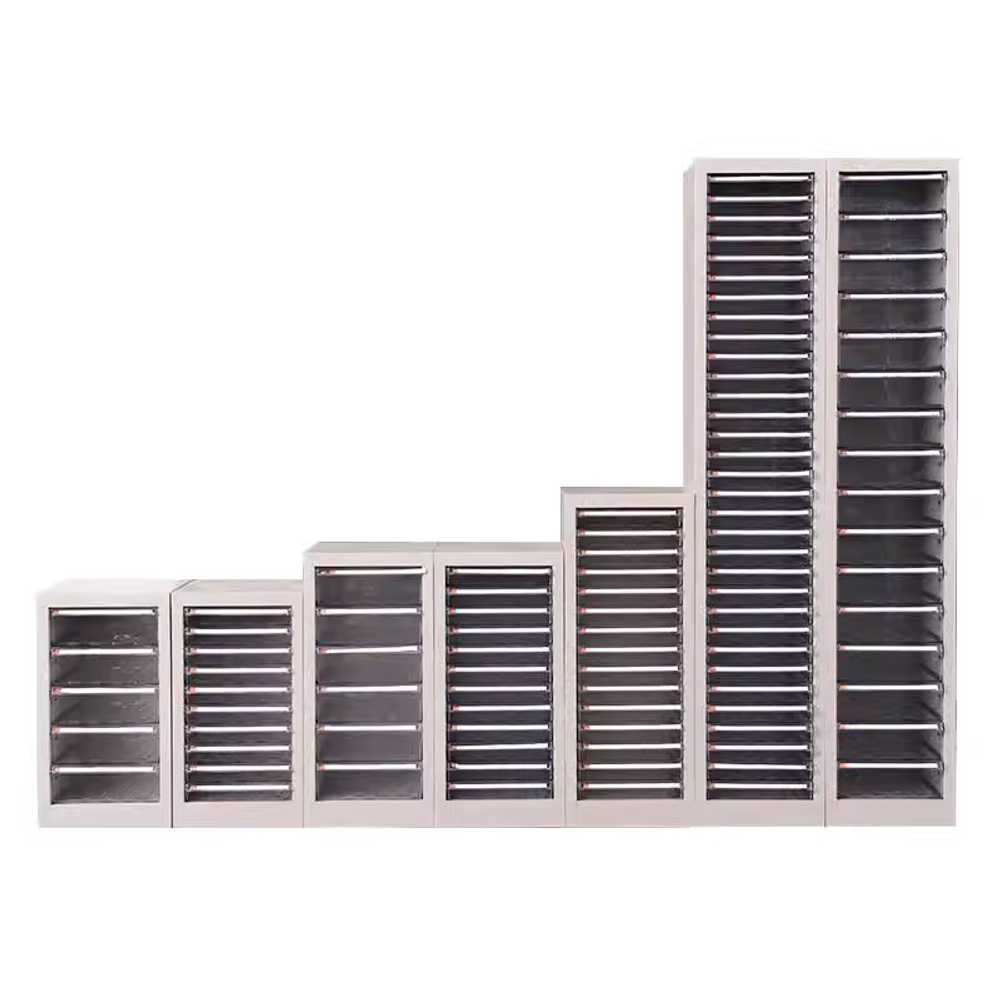 서류 서랍장 A4 파일 수납함 사무용 문서 정리 보관함 0.8mm 5단 1열 - 상세 이미지 2