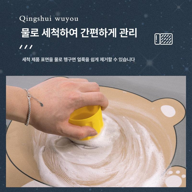미국식 세탁기 냉장고 커버 방진 방수 매트 실리카 젤 쉬안화 스타리 나이트 이중문 냉장고 65 x 90cm