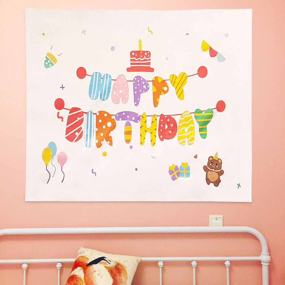 생일용품 대형 패브릭 포스터 가랜드 이벤트용품 - 상세 이미지 3