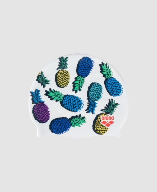 Arena HD Pineapples Swim Cap - 메인 이미지