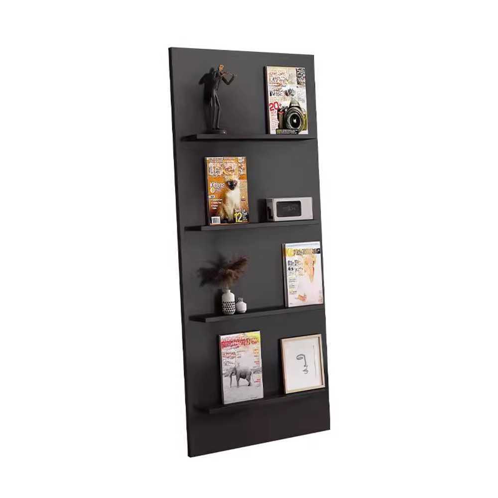 잡지 랙 신문꽂이 거치대 책 브로셔 북선반 엽서 LP 63x120cm - 상품 이미지