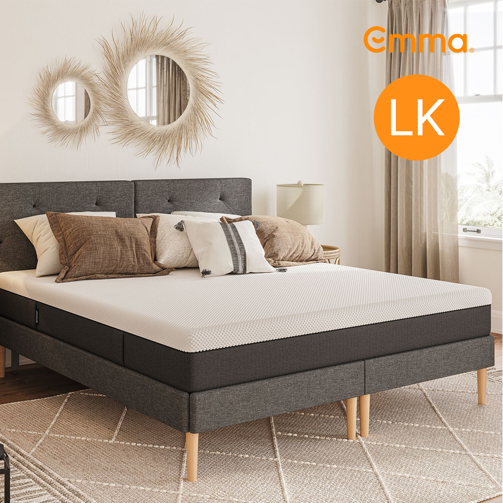 엠마 컴포트 독일 수입 매트리스 22cm, LK(라지킹)