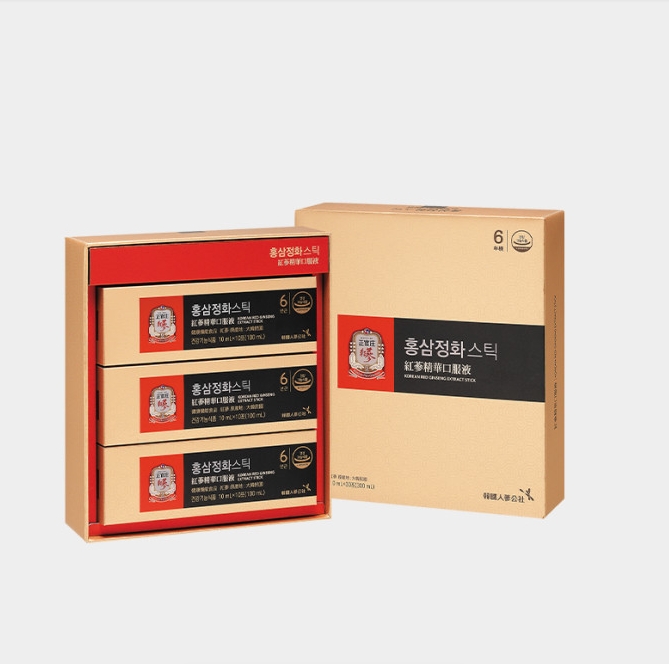 정관장 홍삼 정화스틱 선물세트 10ml 30포 엑기스 쇼핑백포함 고급 선물용 - 상세 이미지 3