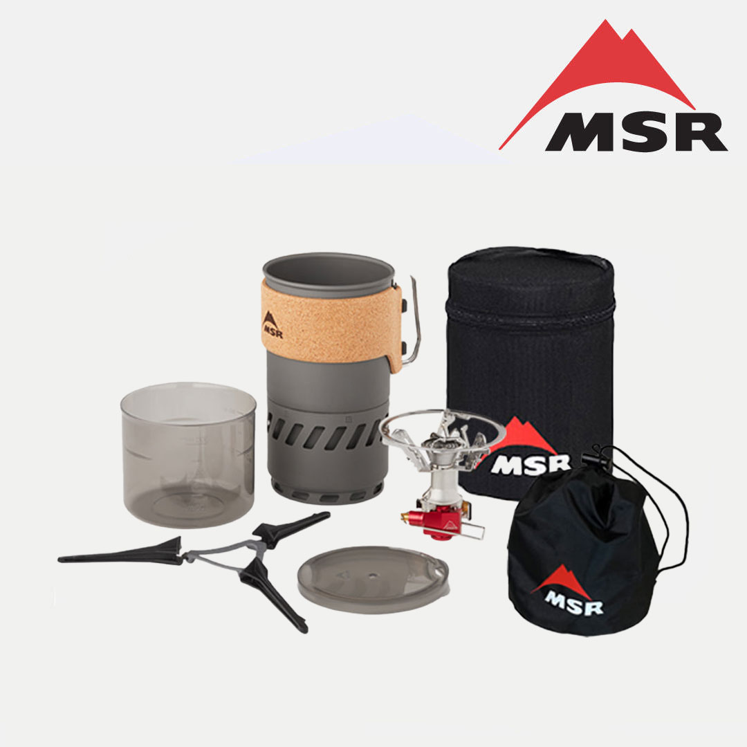 MSR 스위치 스토브 세트 백패킹 가스 버너 리액터 1L포트 - 상품 이미지