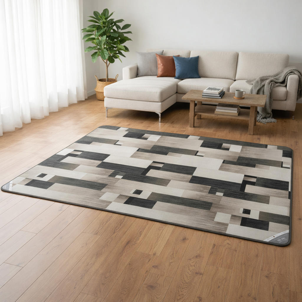 신일전기장판 탄소매트 EMF 전자파없는 아기 점보 거실, 270x183, 그레이